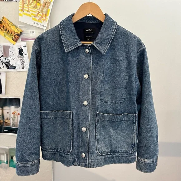 【A.P.C】FEMME 3rd DENIM JKT Vintage wash A.P.C. | Jackets & Coats | Apc Denim Jacket | Poshmark